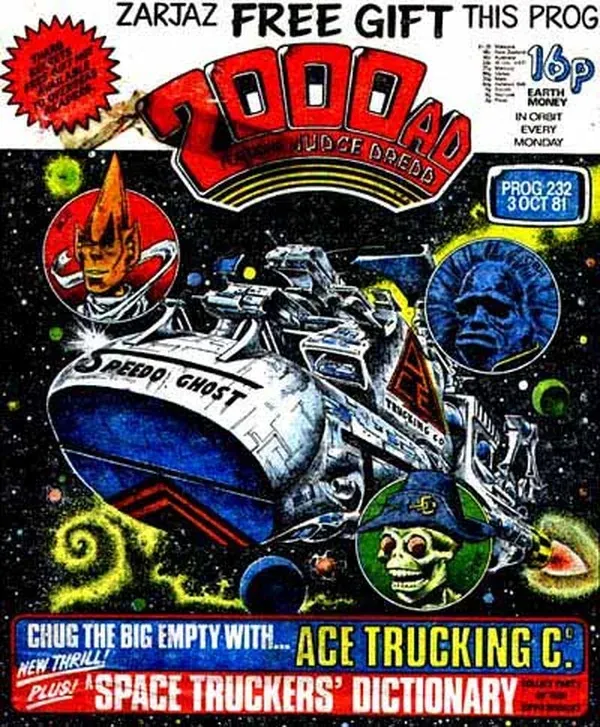 Cover of 2000 AD #232