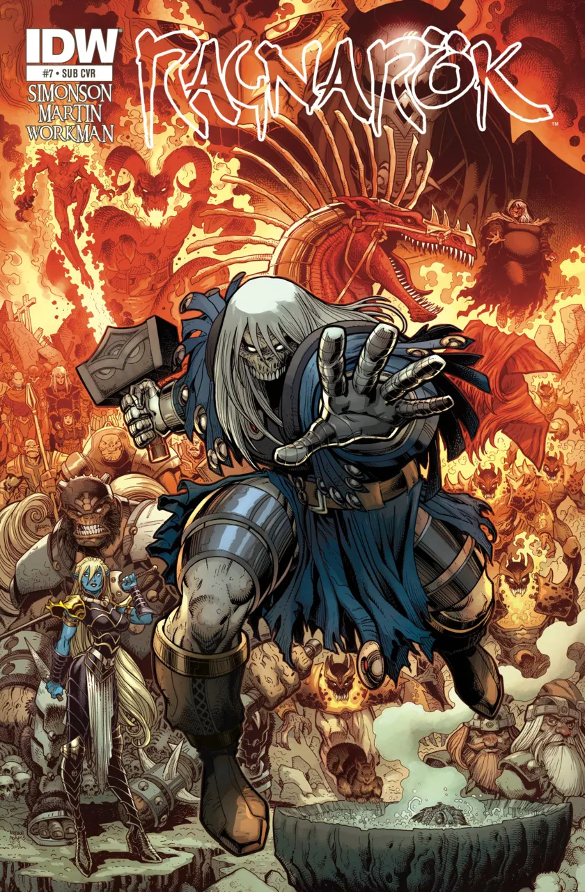 Cover of Ragnarök #7