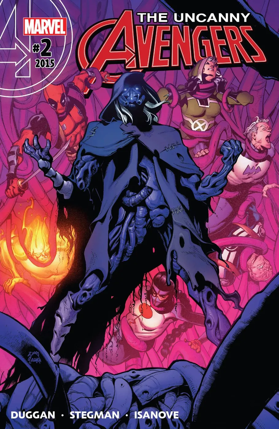 Cover of Uncanny Avengers #2