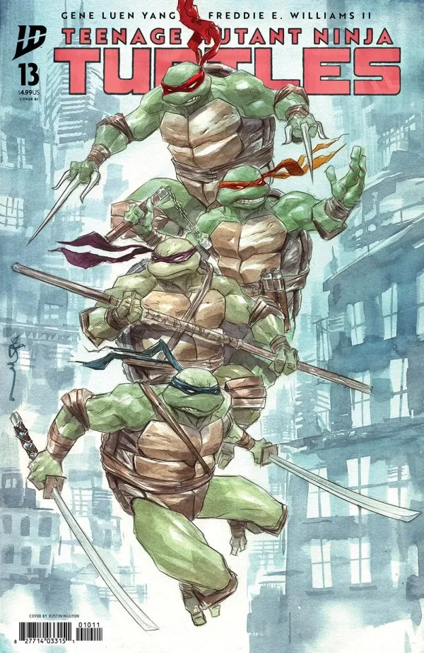 Cover of Teenage Mutant Ninja Turtles #13