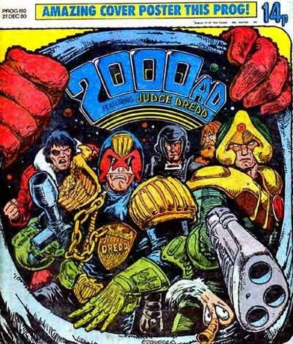 Cover of 2000 AD #192