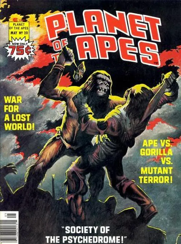 Cover of Planet of the Apes #20