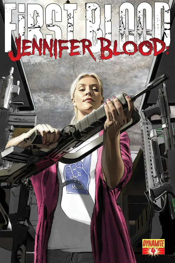 Cover of Jennifer Blood: First Blood #4