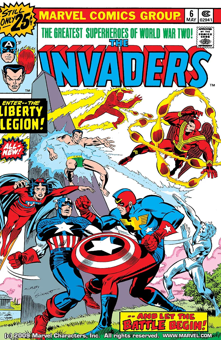Cover of The Invaders #6