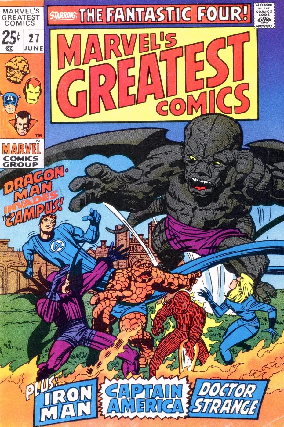 Cover of Marvel's Greatest Comics #27