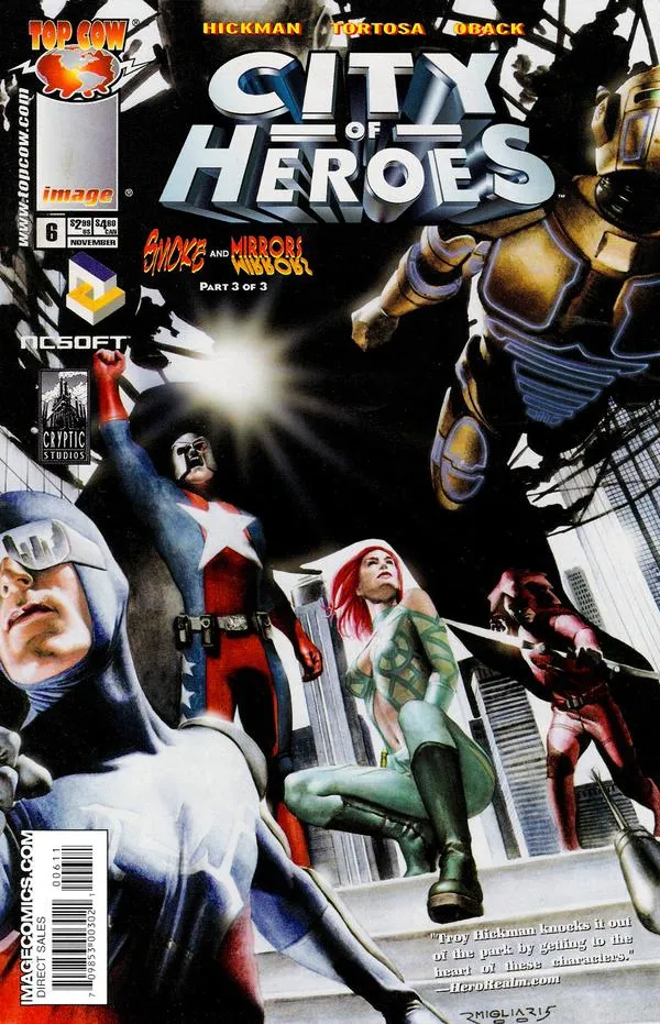 Cover of City of Heroes #6