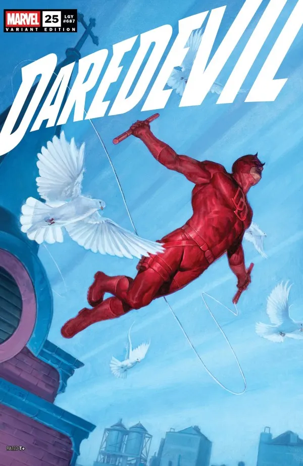 Cover of Daredevil #25 (687)