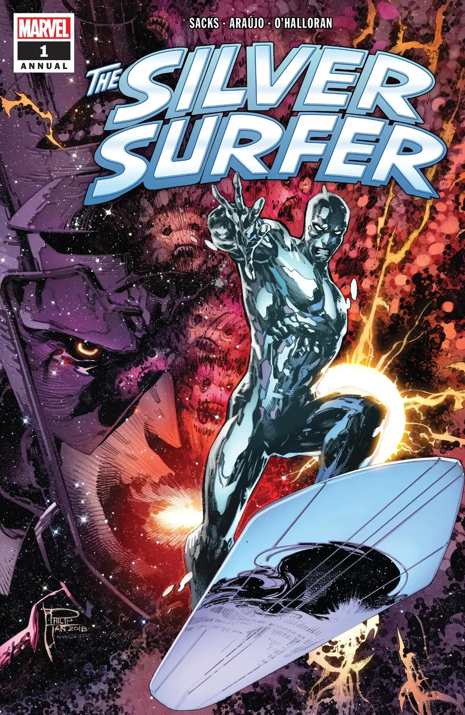 Cover of Silver Surfer Annual #1