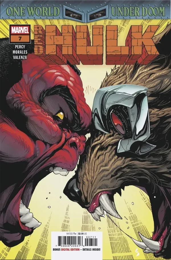 Cover of Red Hulk #7