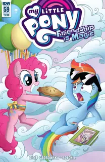 Cover of My Little Pony: Friendship Is Magic #59