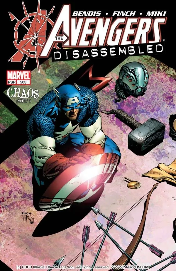 Cover of Avengers #503