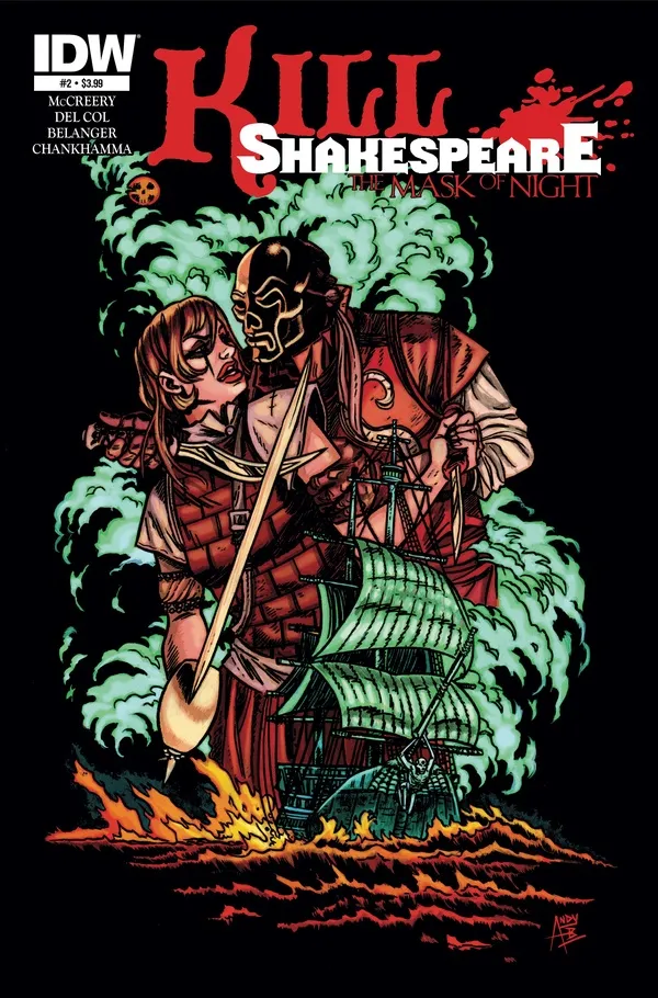 Cover of Kill Shakespeare: The Mask of Night #2