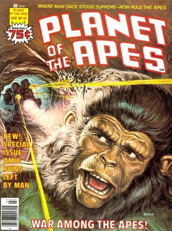 Cover of Planet of the Apes #22