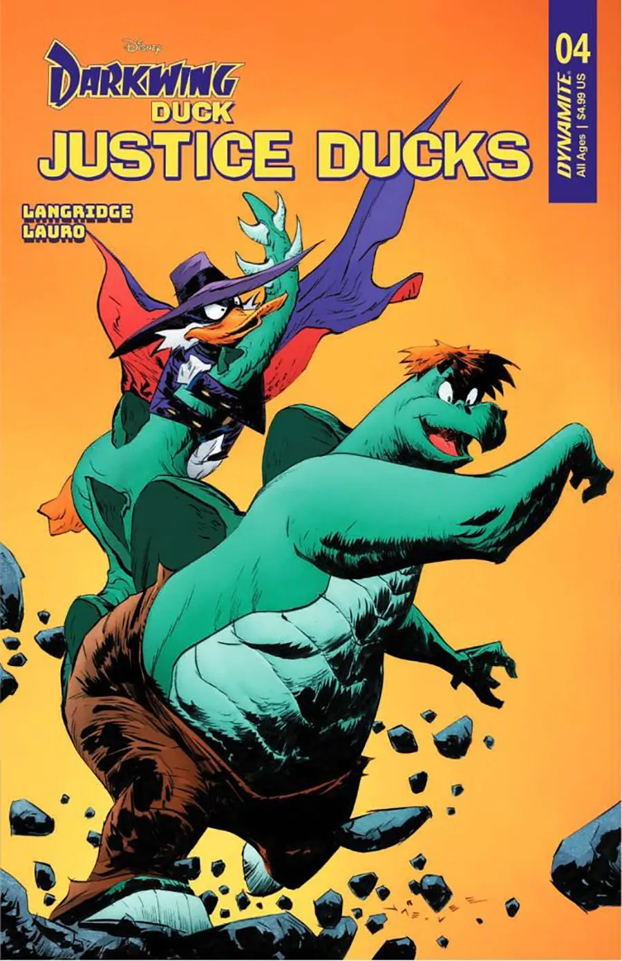 Cover of Darkwing Duck Justice Ducks #4