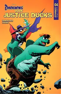 Cover of Darkwing Duck Justice Ducks #4