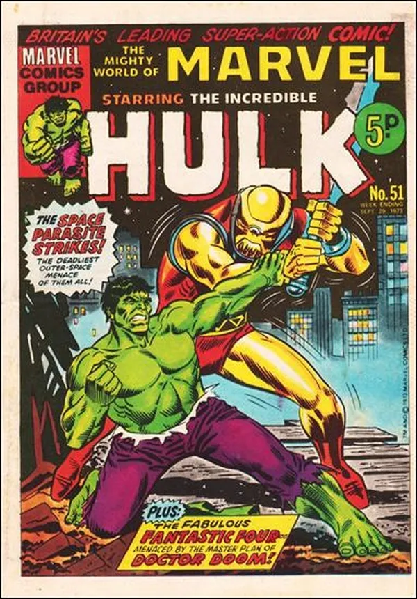 Cover of The Mighty World of Marvel #51