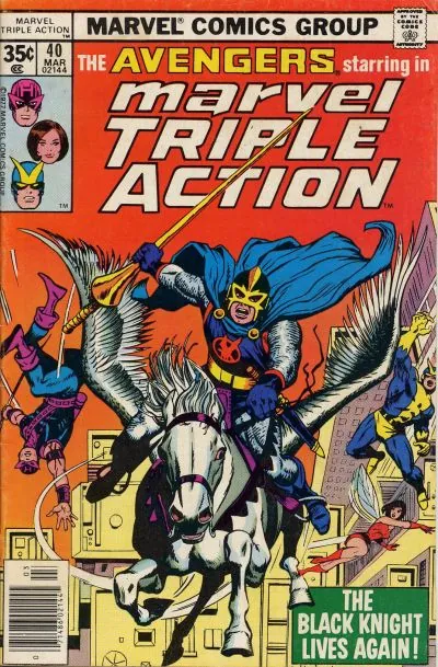 Cover of Marvel Triple Action #40