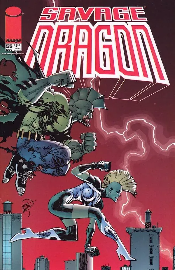 Cover of Savage Dragon #55