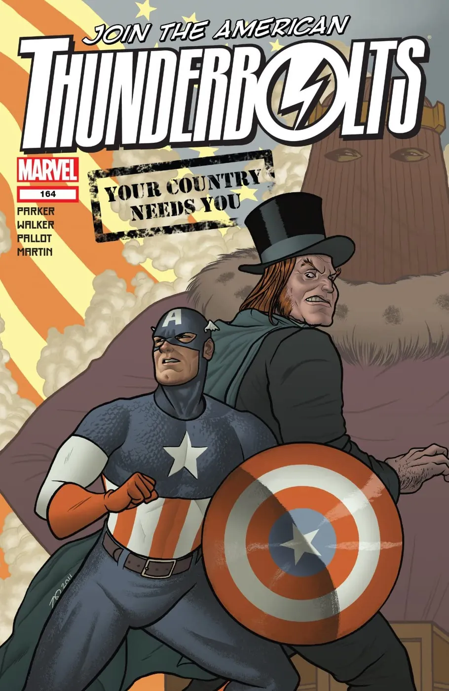 Cover of Thunderbolts #164