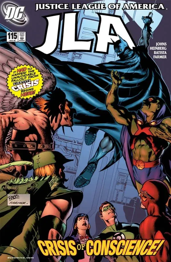 Cover of JLA #115