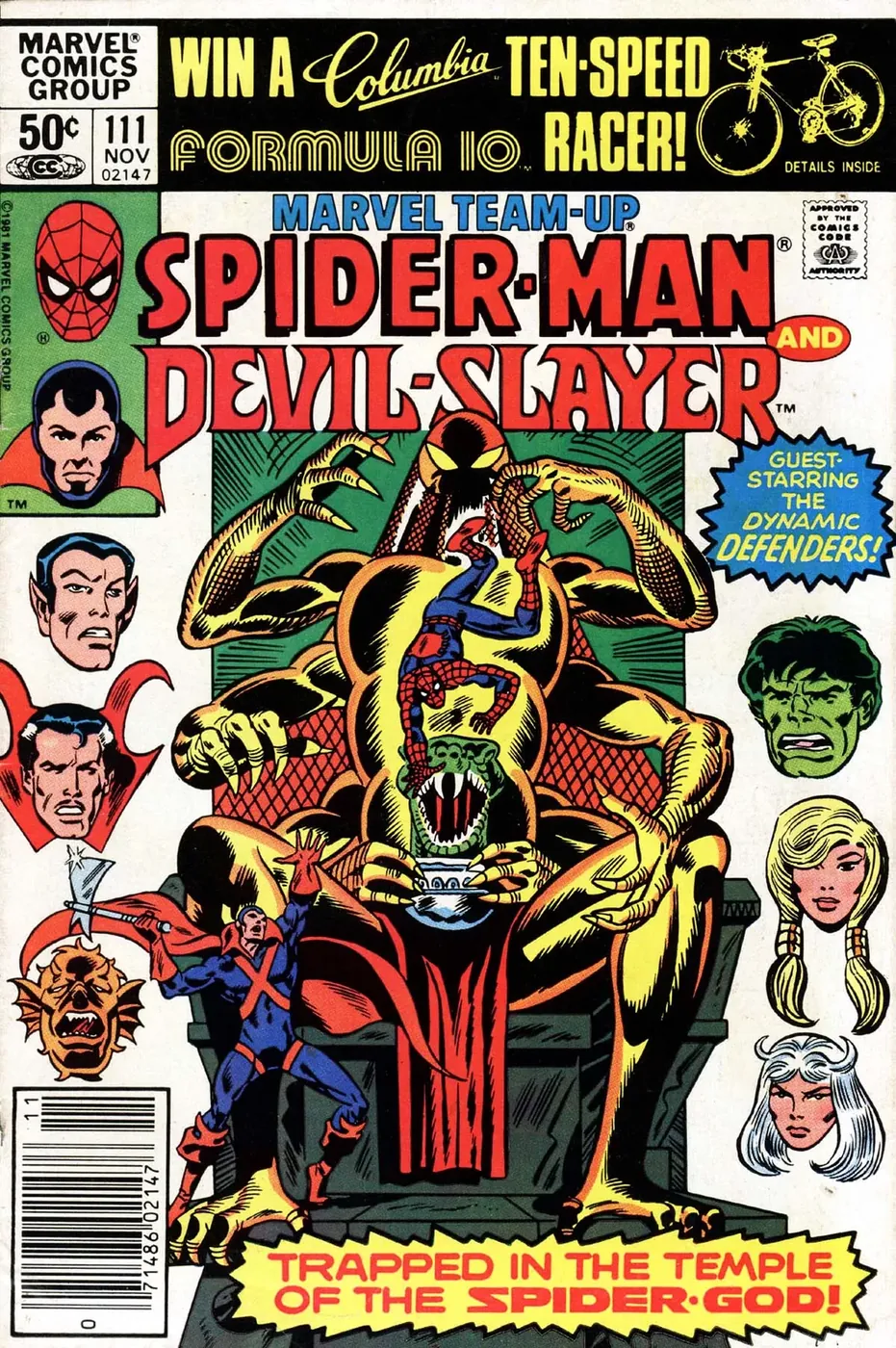 Cover of Marvel Team-Up #111
