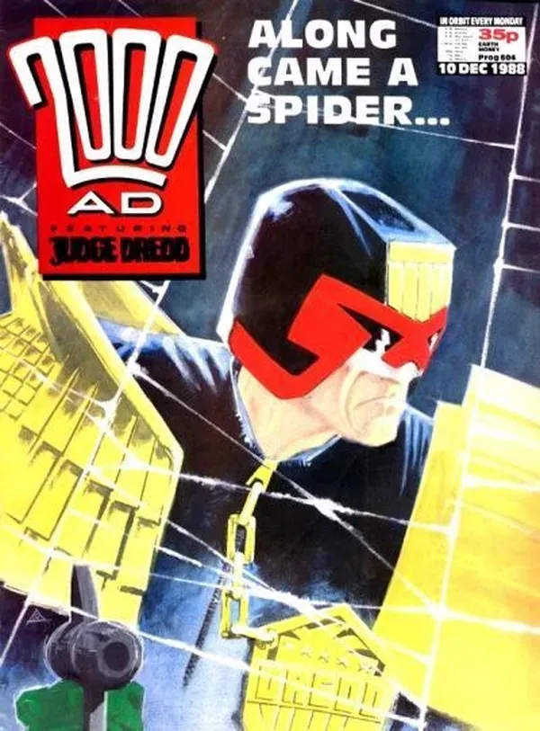 Cover of 2000 AD #604