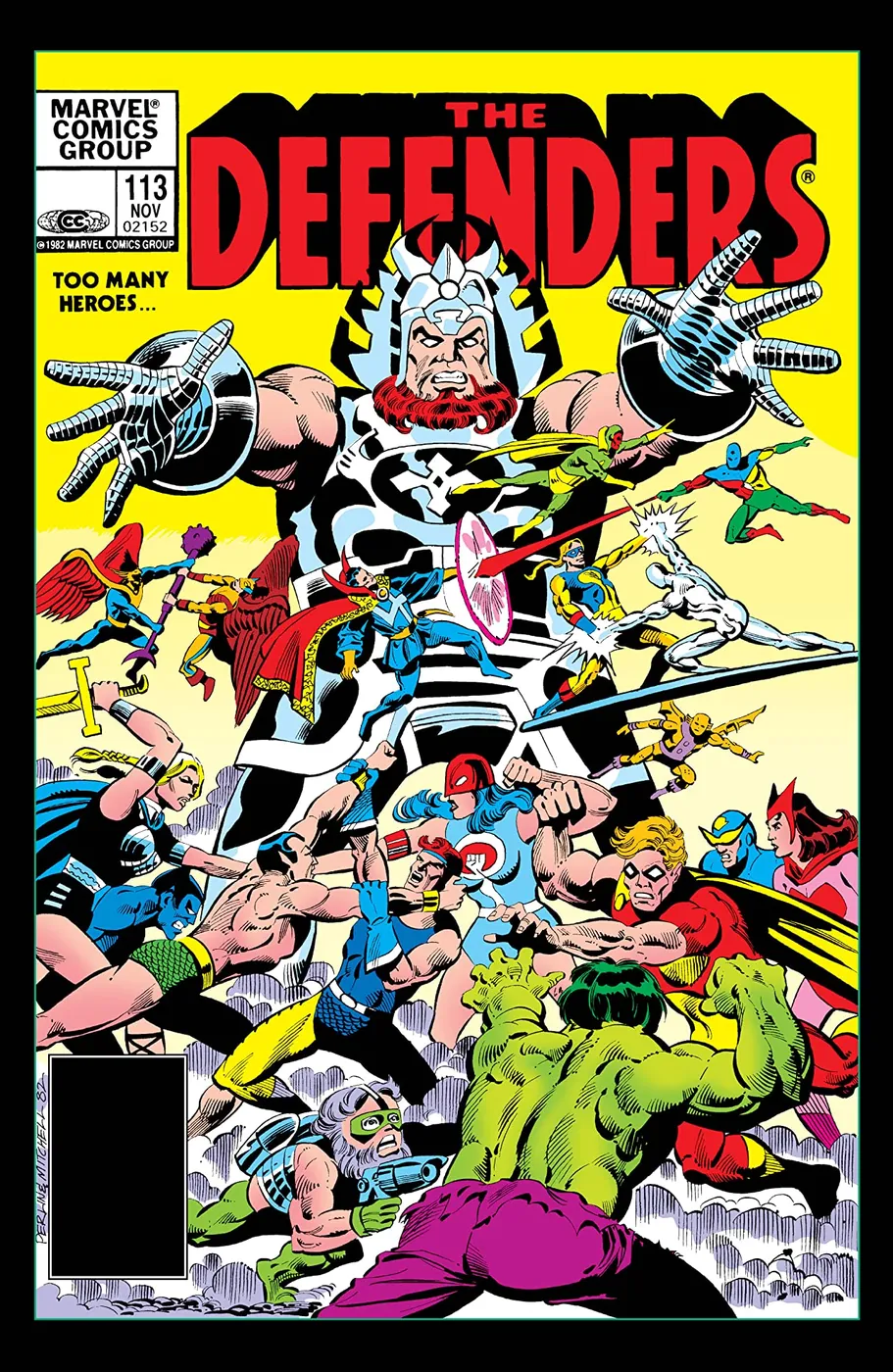 Cover of The Defenders #113