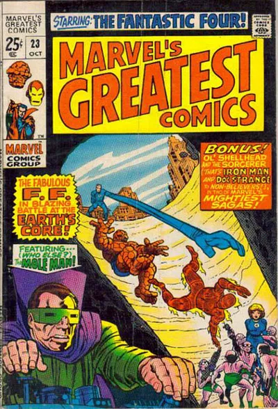 Cover of Marvel's Greatest Comics #1