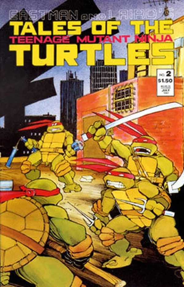 Cover of Tales of the Teenage Mutant Ninja Turtles #2