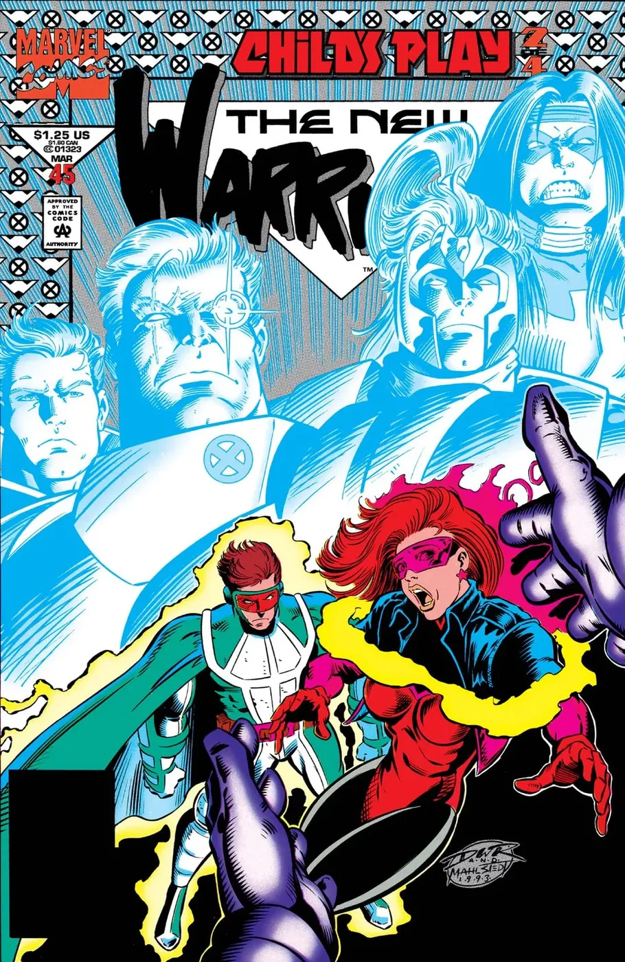 Cover of The New Warriors #45