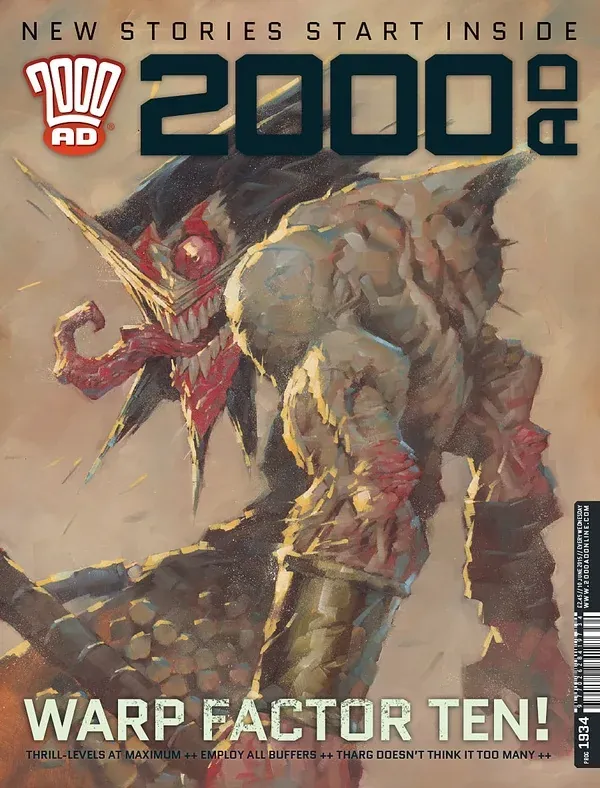 Cover of 2000 AD #1934