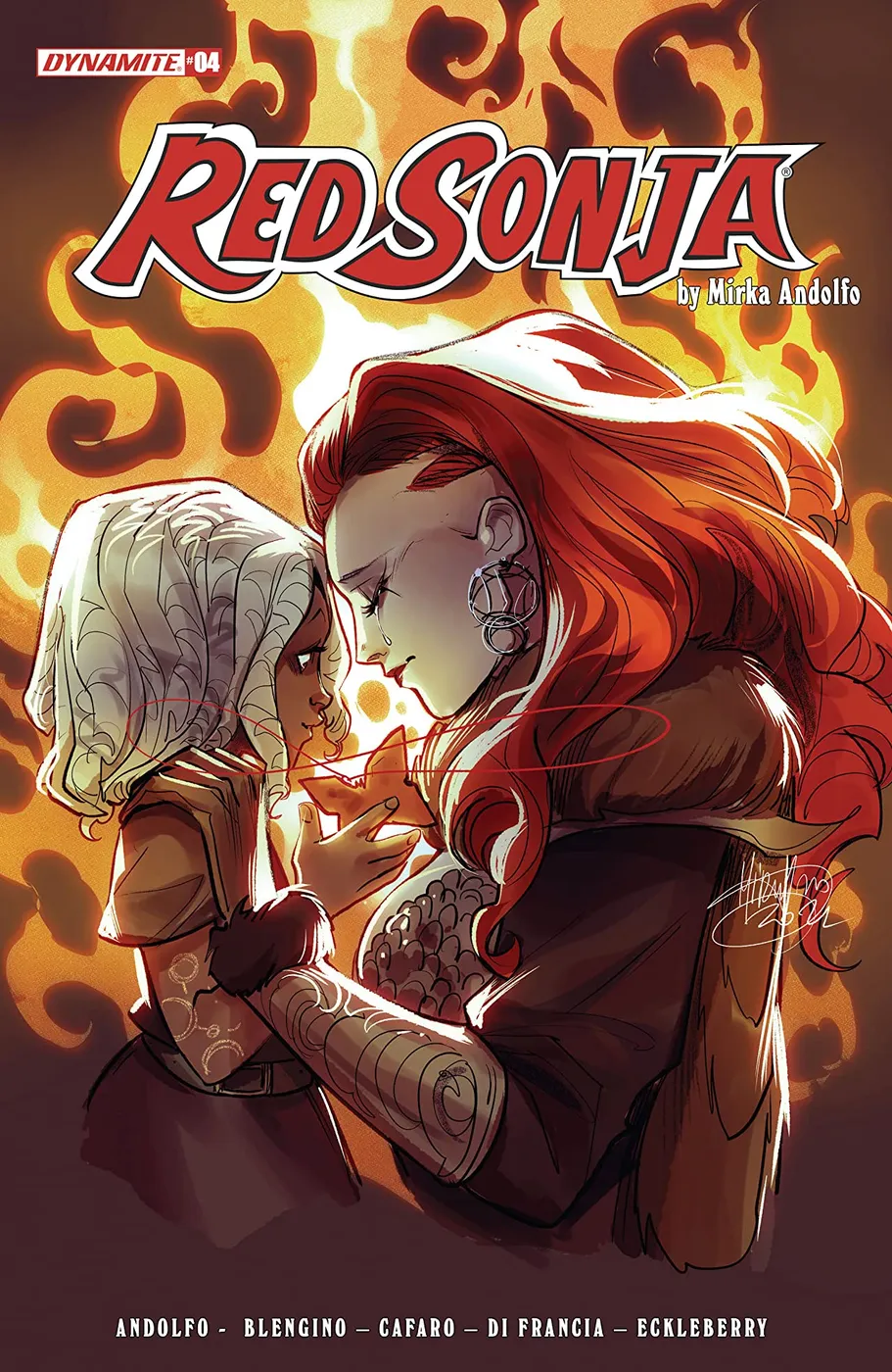 Cover of Red Sonja #4