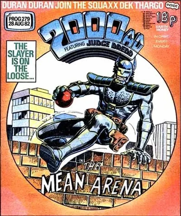 Cover of 2000 AD #279