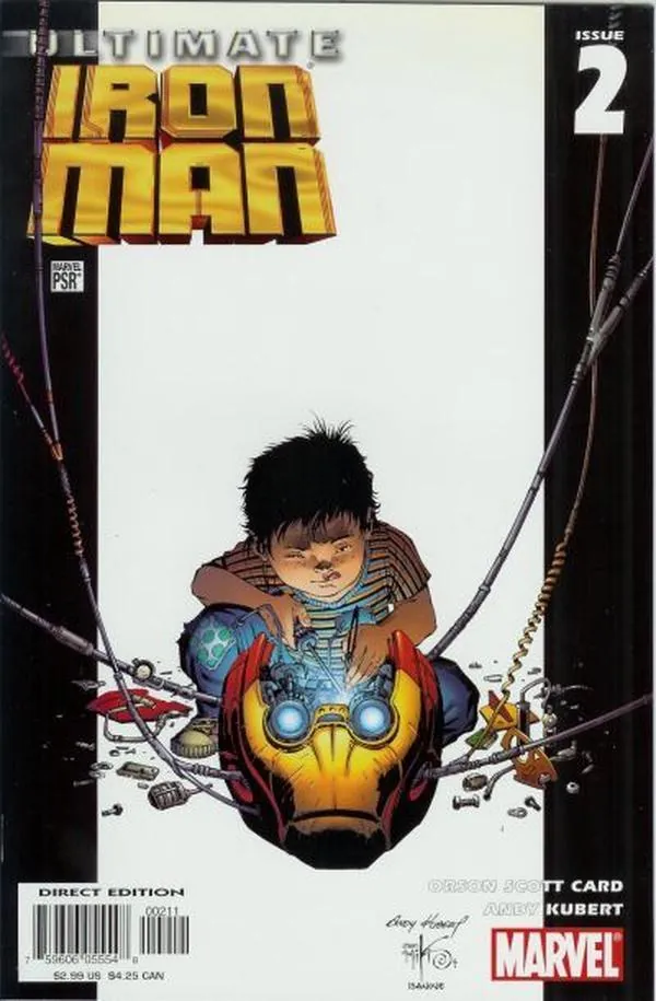 Cover of Ultimate Iron Man #2
