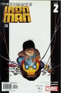 Cover of Ultimate Iron Man #2