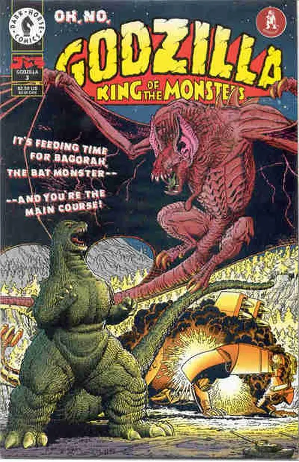 Cover of Godzilla #3