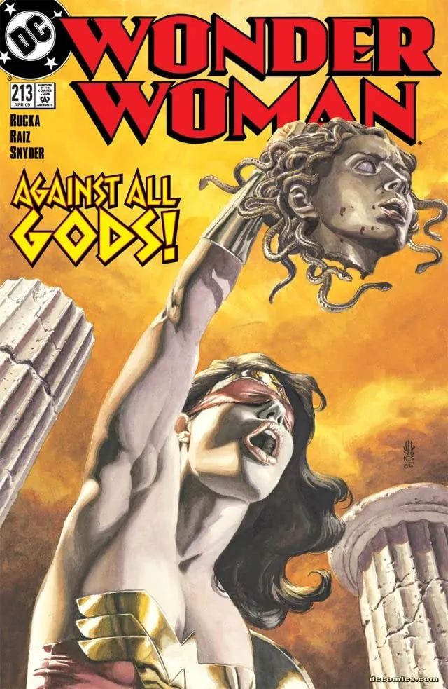 Cover of Wonder Woman #213