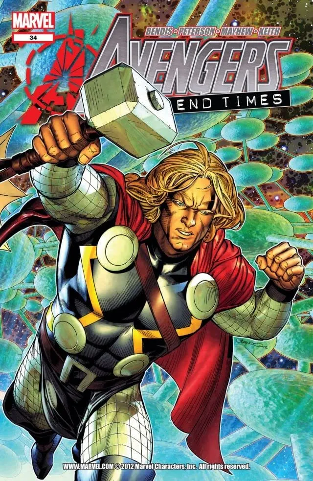 Cover of Avengers #34