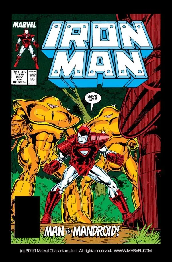 Cover of Iron Man #227