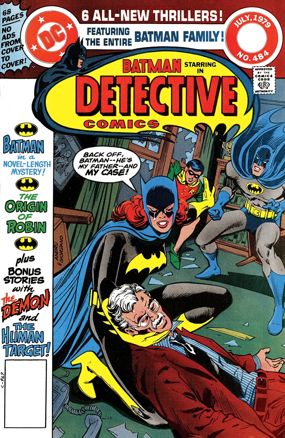 Cover of Detective Comics #484