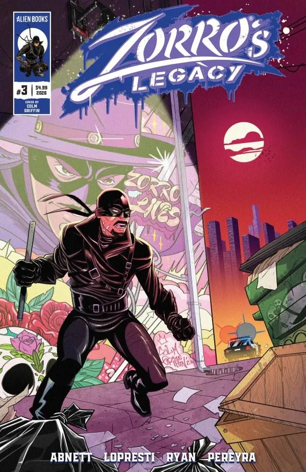 Cover of Zorro's Legacy #3
