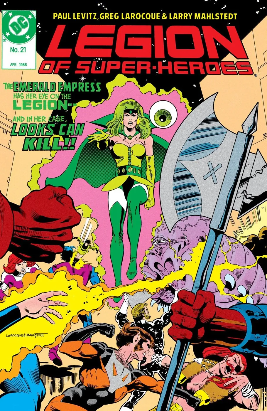 Cover of Legion of Super-Heroes #21