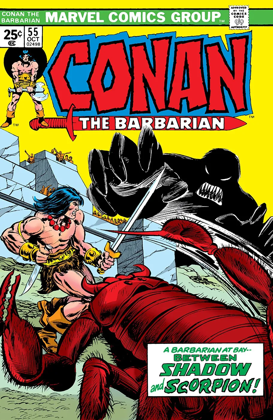 Cover of Conan the Barbarian #55