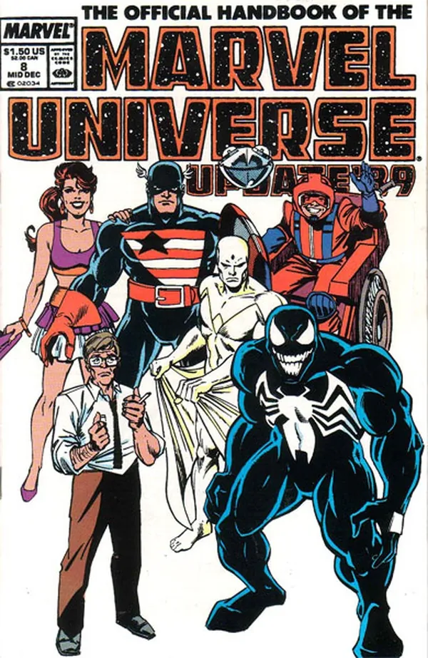 Cover of The Official Handbook of the Marvel Universe #8