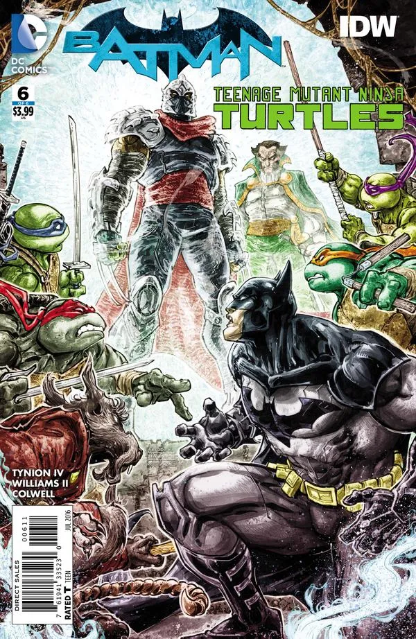 Cover of Batman / Teenage Mutant Ninja Turtles #6