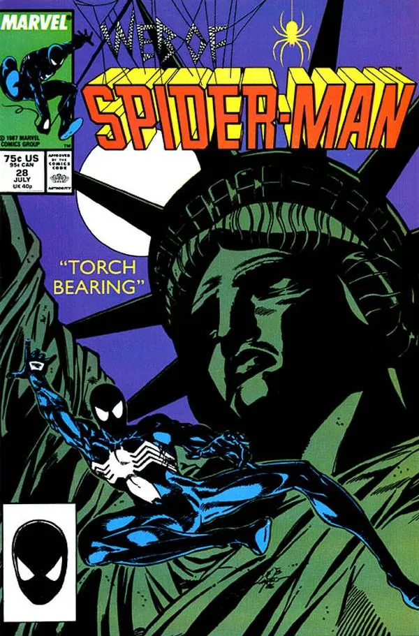 Cover of Web of Spider-Man #28