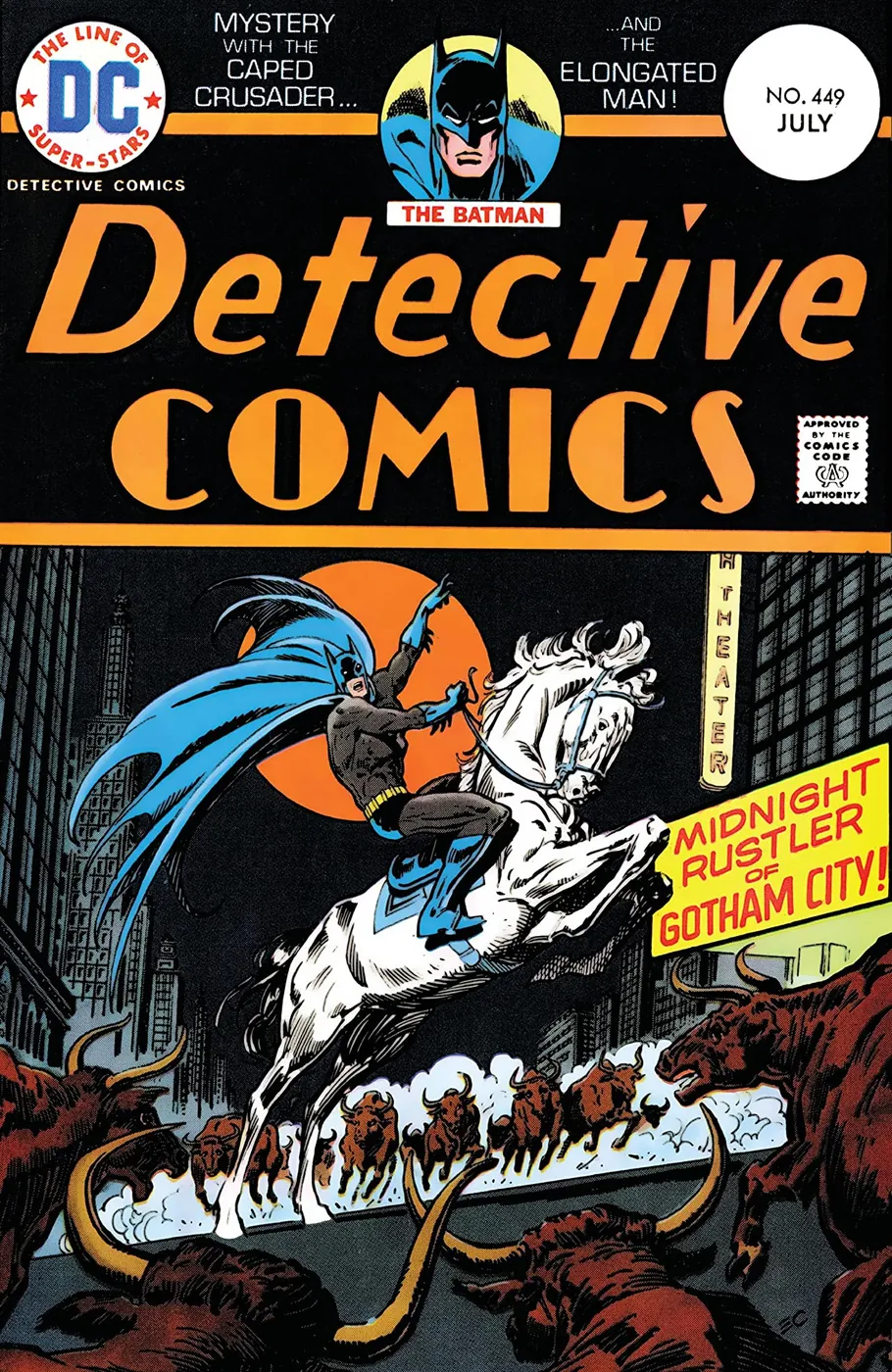 Cover of Detective Comics #449