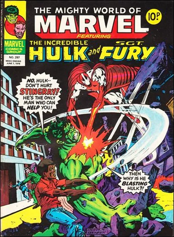 Cover of The Mighty World of Marvel #297