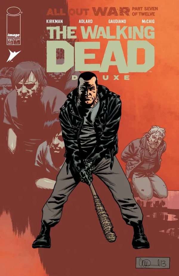 Cover of The Walking Dead Deluxe #121