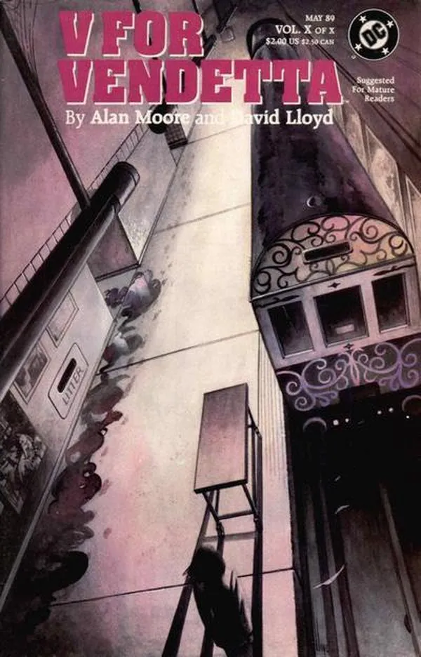 Cover of V for Vendetta #10